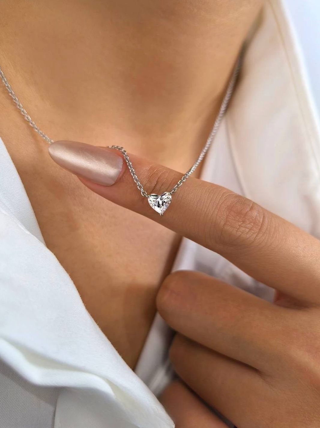 18K Classic Heart Necklace