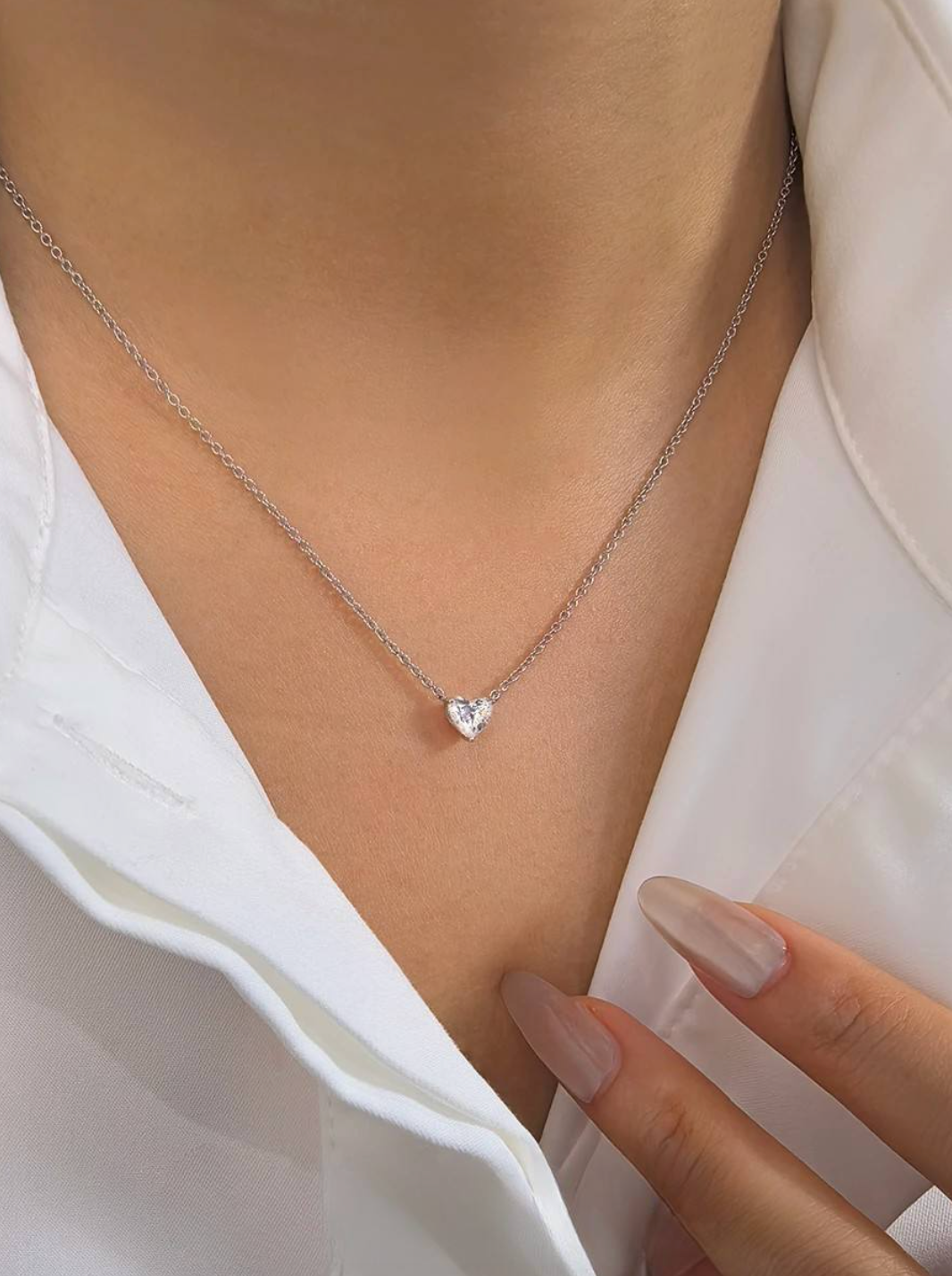 18K Classic Heart Necklace