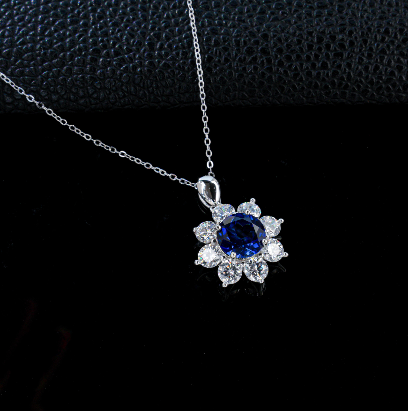925 Sterling Silver Infinity Pendant Necklace