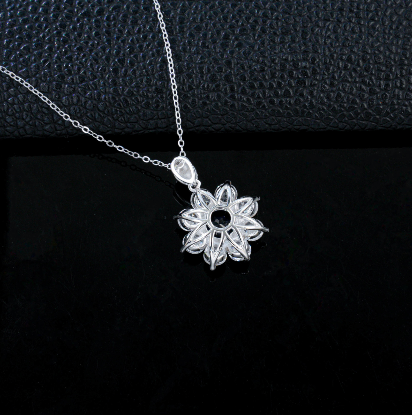 925 Sterling Silver Infinity Pendant Necklace