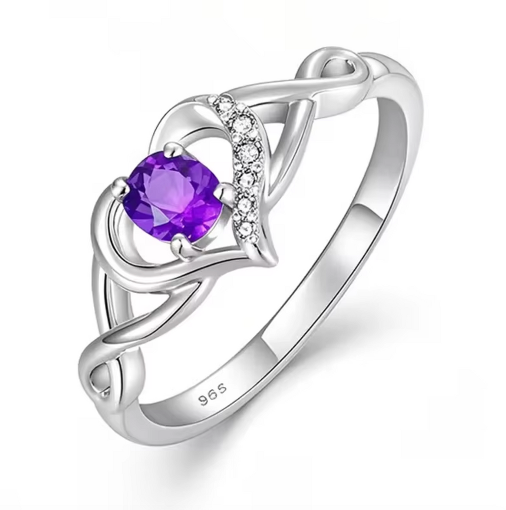 Luxury Cubic Zirconia Fine Jewelry Ring